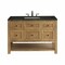 James Martin Vanities Breckenridge 48" Single Vanity, Light Natural Oak, w/ 3 CM Phantome Eclos Top 330-V48-LNO-3PHT - alternate 1