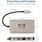 Tripp Lite USB C DOCKING STATION USB HDMI VGA GBE U442-DOCK6-GY - alternate 4
