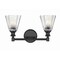 Z-Lite Auden Matte Black 2 Light Vanity 7704-2V-MB - alternate 6