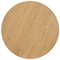 Homeroots 60" Natural Wood Pedestal Base Round Top Dining Table 721099 - alternate 7