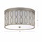 Jonathan Y Link 3-Light 16.75" Metal LED Flush Mount, Soft Gold JYL3508B - alternate 7