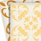 Homeroots 4" X 4" Golden Yellow Retro Peel And Stick Removable Tiles 399840 - alternate 3