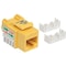 Intellinet Network Solutions Cat6 Yellow Keystone Jack Utp 210584 - alternate 4