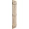 Ekena Millwork Rustic Two Board Spaced Board-n-Batten Hand Hewn Faux Wood Shutters, 11 1/2W x 64H, PR SHUBSS11X64HHPR - alternate 11