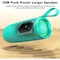 Bobtot Portable Bluetooth Speaker, Green, IPX6 Waterproof Speaker w/Bass, 15W, RGB, 15H Playtime, Dual 803785 - alternate 6