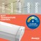 Bulbrite 2 ft. Integrated 5 Color Selectable LED Dimmable Wraparound Light (120-277v), 2300 Lumens, White Fin 773501 - alternate 9