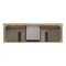 James Martin Vanities Vanity, without top, Whitewashed Oak, 71.88 in W x 23.5 in D,  424-V72-M-WWO - alternate 8
