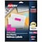 Avery Dennison Magenta, Laser Labels, 1x2-5/8, PK750 5970 - alternate 1