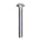 Auveco 10-24 x 1 1/4in Slotted Round Head Machine Screw Zinc, 100PK 2544 - alternate 1