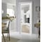 Sartodoors Solid French Door Clear Glass 3 Lites, Lucia 2555 White Silk, Single Regular Panel Frame Trims Han LUCIA2555ID-WS-1896 - alternate 5
