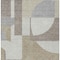 Homeroots 8' X 10' Khaki And Silver Geometric Washable Indoor Outdoor Area Rug 617923 - alternate 8