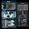 Ipower 18 Inch Shutter Exhaust Fan Aluminum+ fan speed controller + Disposal Power Cord Kit HIFANXEXHAUST18CTB - alternate 6
