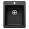 Blanco Bar Sink, 1 bowl, Silgranit, 20.50 in W x 16.75 in L x 8.39 in H 443235 - alternate 1