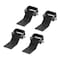 Mytee Products 7-1/8in Heavy Duty Greaseable Strap Style Truck Trailer Cargo Dump Door Hinge, 4PK DTR-HINGE-718x4 - alternate 1