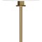 Homeroots 28" Brass Metal Candlestick Table Lamp With White Cone Shade 546097 - alternate 5