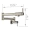 Blanco culina Pot Filler 1.5 GPM, Satin Platinum 443254 - alternate 3