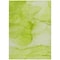 Homeroots 5' X 8' Green Abstract Washable Indoor Outdoor Area Rug 559743 - alternate 5