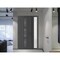 Vdomdoors Front Exterior Prehung Metal-Plastic Door Frosted Glass / MANUX 8112 Antracite / Office Commercial MANUX8112EXD-ANT-W32+14-H80-RH-I - alternate 3