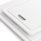 Martha Stewart Everyday Fayer 2 Piece Polypropylene 16in and 12in Cutting Board Set in White 138332.02 - alternate 4