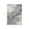 Homeroots 8' X 10' Green And Gray Abstract Washable Indoor Outdoor Area Rug 631882 - alternate 7