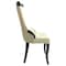 Leisuremod Novara Collection Modern Wooden Dining Chair in Light Cream, 4PK NC20CR4 - alternate 6