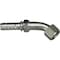 Gates Female JIC 37 Flare Swivel - 45 Bent Tube GlobalSpiral G20174-0810 - alternate 4