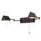 Jonathan Y Arlo 54" 2-Light Farmhouse Industrial Double Swing Arm Iron LED Wall Sconce w/Pull-Chain USB Chargin JYL6016A - alternate 11