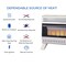Duluth Forge Ventless Natural Gas Log Set - 18 in. Split Red Oak, 30,000 BTU, Remote Control DLS-N18R-1 DLS-L18R-1 - alternate 7