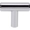 Designperfect 1-9/16 Overall Length Cabinet T-Knob, Polished Chrome DPA-T14KPC - alternate 1