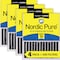 Nordic Pure 16x20x5 Plus Carbon Pleated Air Filter, High Capacity, MERV 10, 4 PK 16x20x5HPM10C-4 - alternate 1