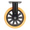 Vestil Polyurethane Rigid Caster 8 In. Diameter x 2 In. Width 902 Lb. Capacity Orange/Black CST-BN-8X2PUP-R - alternate 6