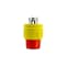Ericson Watertight Locking Plug, L17-30P, 30 A, 600V AC, Three Phase, 3 Pole, Yellow 2526-PW6P-AM - alternate 2