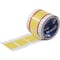 Brady PermaSleeve HX Heat Shrink Double Sided Wire Marking Sleeves, 1.5 in. Dia x 2.3 in. W, Yellow 2HX-1500-2.3-YL - alternate 1