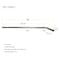Mytee Products 28in Winch Bar Auto Hauler Tie Down Bar f Car Carrier Car Hauler Chain Straps, 2PK CWBC-Sx2 - alternate 7