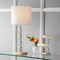 Jonathan Y Claire 28.5" Crystal LED Table Lamp, Clear/Brass, 2PK JYL5001A-SET2 - alternate 10