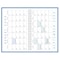 House Of Doolittle Academic Weekly/Monthly Student Planner, 13 Months, Aug-Aug, 5 in x 8 in, Blue Leatherette Cover 274RTG-08 - alternate 5