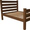 Homeroots Brown Solid Wood Full Bed Frame 546947 - alternate 3