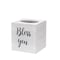 Homeroots 6" White Wood Additional Accessory 661195 - alternate 1