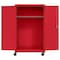 Sandusky Lee Wardrobe Cabinet, 78 in H, 46 in W, 24 in D, Keyed, 1 Shelves TAWR462472-01 - alternate 1