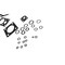 John Deere GASKET KIT, JOHN DEERE OEM 843124100 843124100 - alternate 6