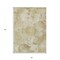 Homeroots 5' X 8' Beige Tan And Ivory Floral Washable Indoor Outdoor Area Rug 588529 - alternate 7