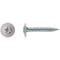 Big Timber No, 8 x 1'' White Modified Truss Head Sharp Point Wood Screw, 1 Lb. 1MTS81W - alternate 1