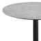 Flash Furniture 36" Round Tabletop, Seamless Surface Technology, Gray Faux Concrete, 30"x30" Black Bar Height X-Base ST-RD36-CMGY-T3030B-GG - alternate 6