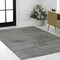 Jonathan Y Aarhus High-Low Minimalist Scandi Striped Black/White 5 ft. x 8 ft. Area Rug SCN102F-5 - alternate 5