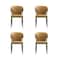 Manhattan Comfort Kirsten Dining Chair in Camel, 4PK 2-DC098-CL - alternate 5