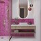 Apollo Tile Fuchsia Pink 11.3 in x 11.3 in Glass Glossy Floor and Wall Mosaic Tile 4.43 sqft/case, 5PK APLJP88309A - alternate 5