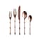 Mepra Bali Flatware Set - 5 Pieces - Pewter Bronze 101522005PB - alternate 1