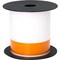 Brother Pre-CutLabelStockRoll, Orange/White, Gloss BMSLT406AFC1125 - alternate 1