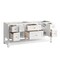 James Martin Vanities Breckenridge 72" Double Vanity, Bright White, w/ 3 CM Phantome Eclos Top 330-V72-BW-3PHT - alternate 6