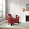 Osp Home Furnishings Ethan Tub Chair, Cranberry ETN-PD22 - alternate 5